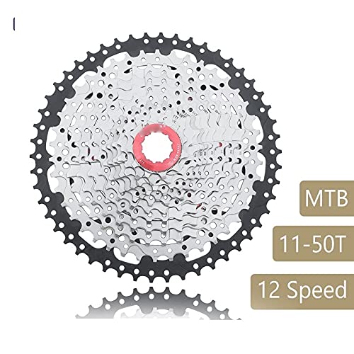 Bicicleta De Montaña 12 Velocidades 11-50T Cassette Relación Amplia MTB 12S 50T Piñón De Rueda Libre Piezas De Bicicleta para K7 Eagle XX1 X1 GX