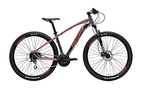 Bicicleta de montaña ADRIÁTICA WING RS 29 pulgadas, talla M Shimano ACERA 21 V negro rojo