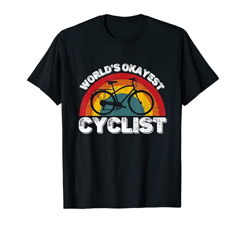 Bicicleta de montaña Ciclismo Bicicletas Ciclista Más Okayest del Mund Camiseta