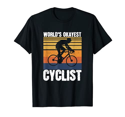Bicicleta de montaña Ciclismo Bicicletas Ciclista Más Okayest del Mund Camiseta