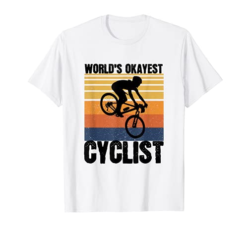 Bicicleta de montaña Ciclismo Bicicletas Ciclista Más Okayest del Mund Camiseta