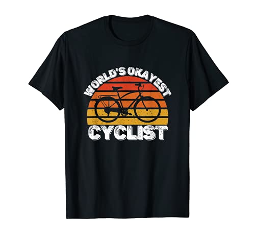 Bicicleta de montaña Ciclismo Bicicletas Ciclista Más Okayest del Mund Camiseta