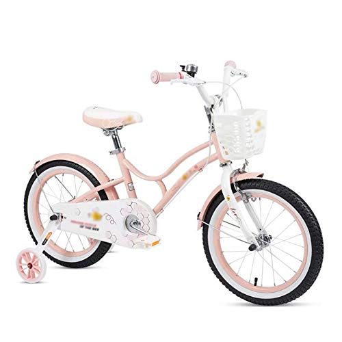 Bicicleta Niños con Ruedines Niños de la bici estudiar el aprendizaje montar en bicicleta Niños Niñas bicicletas con ruedas de entrenamiento con Bell, durante 4-10 años, 18 pulgadas, 21 pulgadas, 23 p