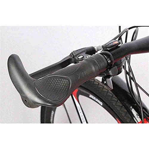 Bicicleta para joven Bicicletas De carretera Carretera Bicicletas Mountain Bike MTB adultos de la bicicleta de velocidad ajustable for hombres y mujeres de 26 pulgadas ruedas doble freno de disco Bici