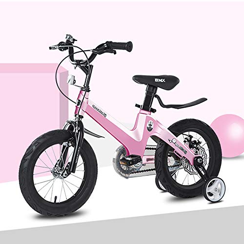 Bicicleta para Niños, Adecuada para Bicicletas para Niños De 2 A 13 Años, 4 Colores, Freno De Disco Trasero De Aleación De Magnesio Bicicleta para Niños,D,21in