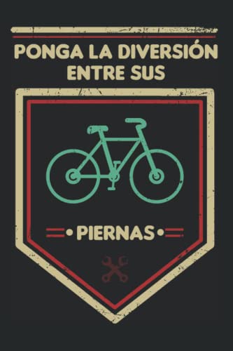 Bicicleta Paseo Carretera Piernas - Bici Urbana Ciclismo Cuaderno De Notas: Formato A5 I 110 Páginas I Regalo Como Diario Planificador O Agenda