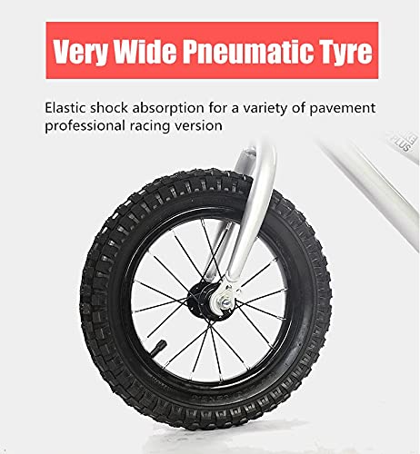 Bicicleta Sin Pedales Niño pequeño Bicicleta de equilibrio para 2,3,4,5, 6 años, Niños Bicicleta de equilibrio para niños niñas principiantes, Jinete Capacitación Sin pedal Bicicleta Scooter, Los niñ