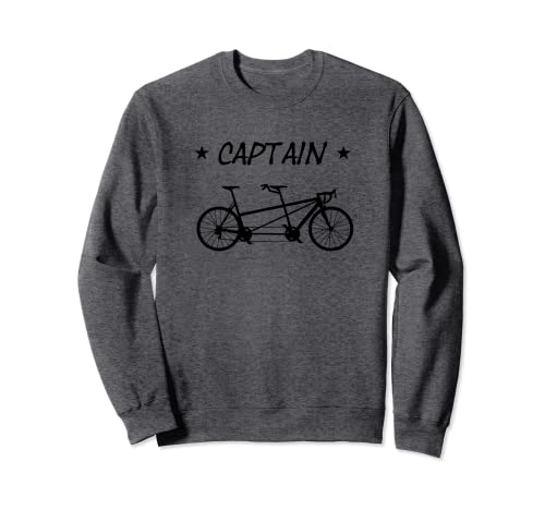 Bicicleta tándem Capitán Bicicleta para dos personas Sudadera