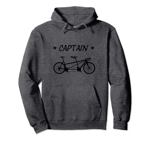 Bicicleta tándem Capitán Bicicleta para dos personas Sudadera con Capucha