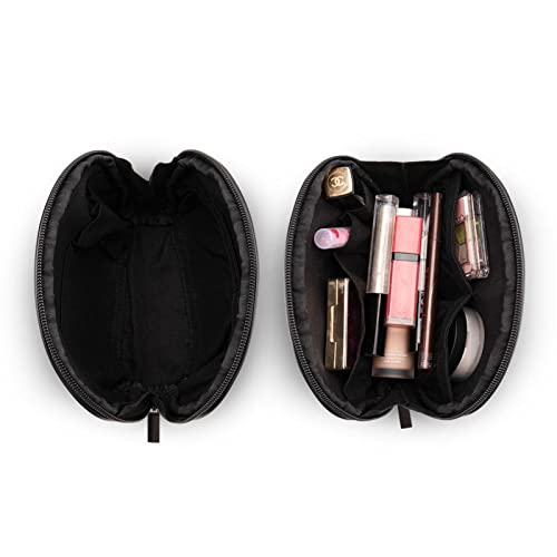 Bicicleta Vector Patrón Maquillaje Bolsa De Viaje Pequeño Cosmético Bolsa Organizador Pequeño Kit De Neceser Para Mujeres Monedero Bolso Bolso DIY Diseño, Estampado de dibujos animados, 19x5.5x13cm,