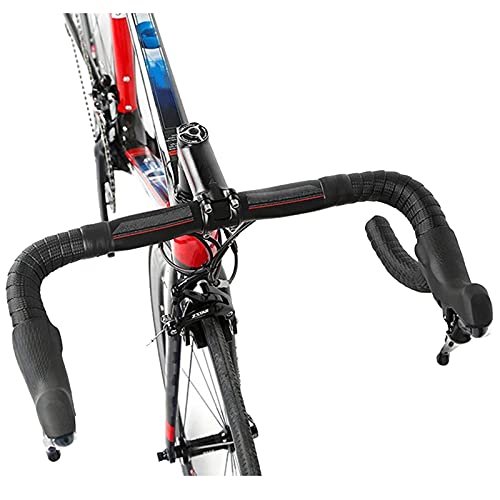 Bicicletas de carretera, 21 velocidades 700C Marco de fibra de carbono ultraligero Bicicleta de carretera para hombres, Frenos de disco doble Bicicletas de carreras, para entusiastas del ciclismo