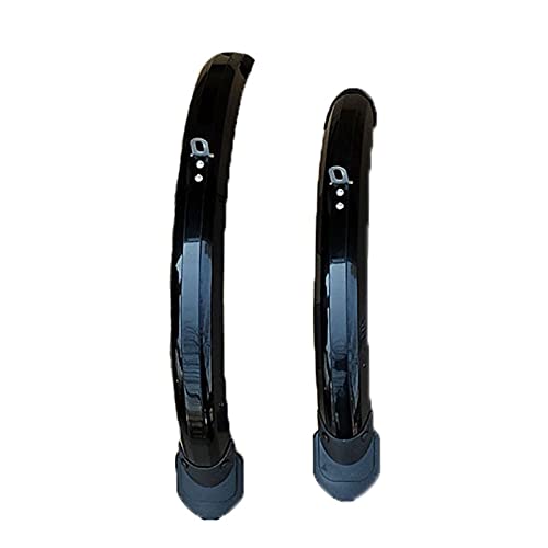 Bicycle Mudguard Front Front Trasero Fender 16 Pulgadas 20 Pulgadas Doble Sprazing Tamaño Ajustable Chrome Plástico Bike Alas para Bicicleta Plegable Partes de la Bicicleta