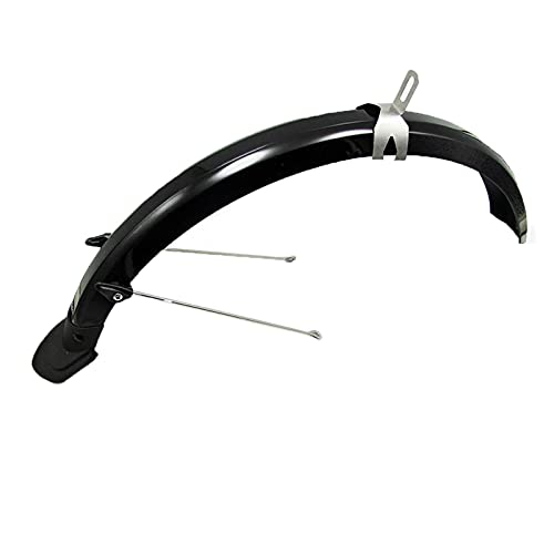 Bicycle Mudguard Front Front Trasero Fender 16 Pulgadas 20 Pulgadas Doble Sprazing Tamaño Ajustable Chrome Plástico Bike Alas para Bicicleta Plegable Partes de la Bicicleta