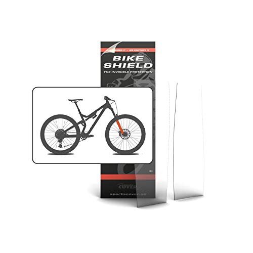 Bike Shield Fork Kit de Escudo, Unisex, Transparente, Talla única