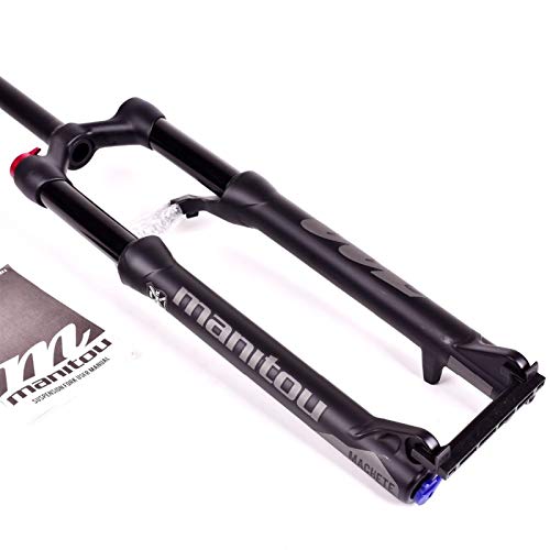 Bike Suspension Forks Bifurcación de bicicleta manitou machete comp marvel 27.5 29er talla de aire Forks Mountain MTB Bike Fork Suspension Oil and Gas Fork SR Suntour Steerer cónico y carretilla front