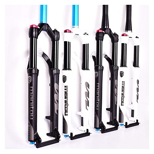 Bike Suspension Forks Manitou R7 Pro Bicicleta Tenedor 26 27.5 pulgadas Montaña MTB MTB Air Bike Fork Matte Black Suspension PK Machete Marvel 2020 1560g Steerer cónico y carretilla frontal de direcci