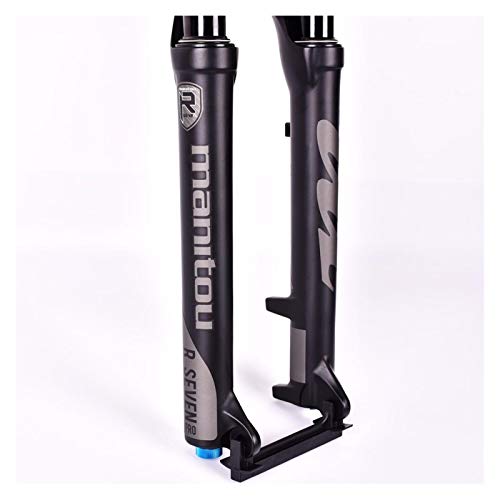 Bike Suspension Forks Manitou R7 Pro Bicicleta Tenedor 26 27.5 pulgadas Montaña MTB MTB Air Bike Fork Matte Black Suspension PK Machete Marvel 2020 1560g Steerer cónico y carretilla frontal de direcci