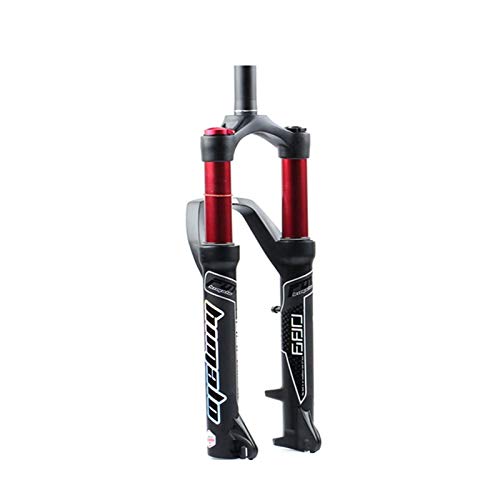 Bike Suspension Forks Tenedor de bicicletas 27.5 / 29er Tenedor Puente trasero Air MTB BIKE FORK SUSPENSION ACEITE Y TENIVA DE GAS PARA MANITOU MACHETE COMP Steerer cónico y carretilla frontal de dire