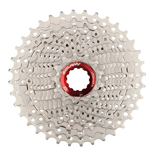 BIKECO 8-9-10-11 Velocidad Cassette 11-25T 11-28T 11-32T 11-36T Relación Ancha Cassette Piñones de Bicicleta de Carretera Bicicleta de Carretera Rueda Libre (11 velocidades 11-36T)