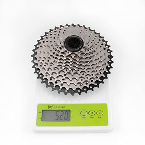 BIKECO Cassette de bicicleta MTB 8-9-10-11-12-13 velocidades para bicicleta de montaña de 11-30/32/34/36/40/42/46/50/52T compatible con Shimano Sram (excepto XD) (11 velocidades 11-40T)