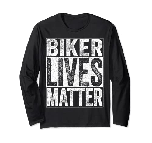 Biker Lives Matter - Camiseta para bicicleta de motocross Manga Larga