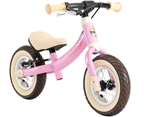 BIKESTAR 2-en-1 Bicicleta sin Pedales para niños y niñas 2-3 años | Bici con Ruedas de 10" Edición Sport | Rosado