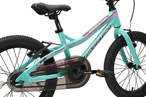 BIKESTAR Bicicleta Infantil Aluminio para niños y niñas a Partir de 5 años | Bici de montaña 18" Pulgadas con Freno en V | Mentha