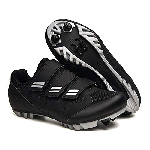 BING FENG Profesional sin Enclavamiento Zapatillas de Ciclismo de montaña de los Hombres de Carretera ocasion Bicicletas autoblocante Inferior Duro asistidos Zapatos de Ciclo de Las Mujeres