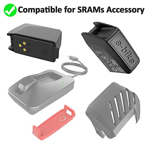 BININIU e-bike's Accesorios de batería compatibles con SRAM Red-eTap-AXS-eagle-XX1-X01-GX-Force Cargador de batería Power para SRAM Desviador delantero/trasero