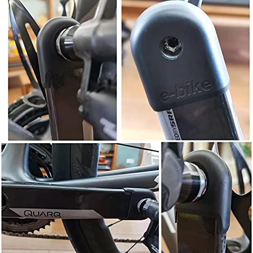 BININIU e-Bike's MTB manivela Protector Biela Crank Arm Boots compatibles con SRAM Red eTap AXS D1 (versión2019-2020) / SRAM Red Quarq D1(versión2019-2020)