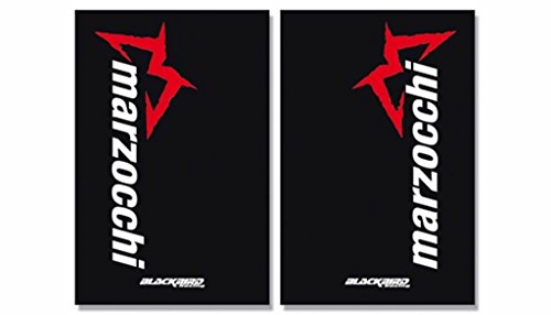 BLACKBIRD RACING - 38956 : Adhesivos Crystal Horquilla Negro Marzocchi 2 Pcs 5015M