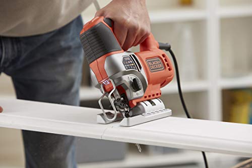 BLACK+DECKER BES610-QS Sierra de cartón, 650 W, 650W