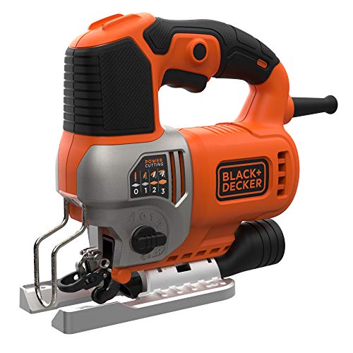 BLACK+DECKER BES610-QS Sierra de cartón, 650 W, 650W