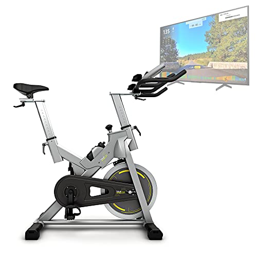 Bluefin Fitness Bicicleta Tour SP | Kinomap | Video Coaching y Entrenamiento | Bluetooth | App Smartphone/Negra y Plata Product ID: 716053151018