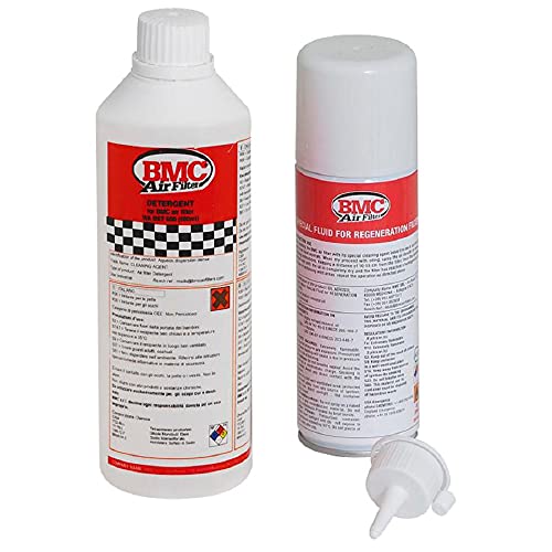 BMC Filtro de Aire – Kit de limpieza para detergente y spray de aceite WA 200 – 500