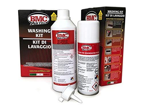 BMC WA200-500 - Kit de regeneración completa del detergente + spray lavado filtro de aire