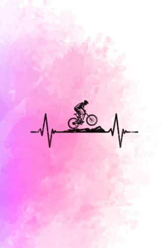 Body Progress Tracker | Mountain Bike Heartbeat Cyclist Cool Cycling