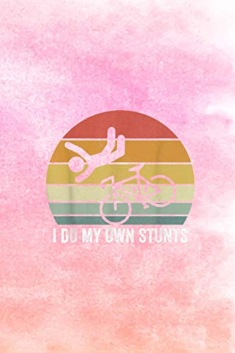 Body Progress Tracker | Retro I Do My Own Stunts Bike Lovers Vintage