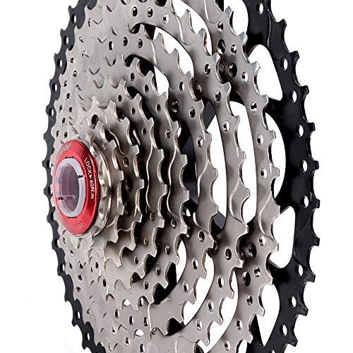 BOLANY 8-9-10-11-12 Speed Cassette 11-32T 11-36T 11-40T 11-42T 11-46T 11-50T 11-52T - Piñón de rueda libre con extensión de desviador trasero