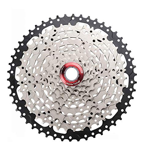 BOLANY 8-9-10-11-12 Speed Cassette 11-32T 11-36T 11-40T 11-42T 11-46T 11-50T 11-52T - Piñón de rueda libre con extensión de desviador trasero