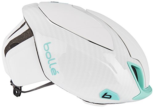 bollé The One Premium Cascos Ciclismo, Unisex Adulto, White Mint Shiny, Medium 54-58 cm