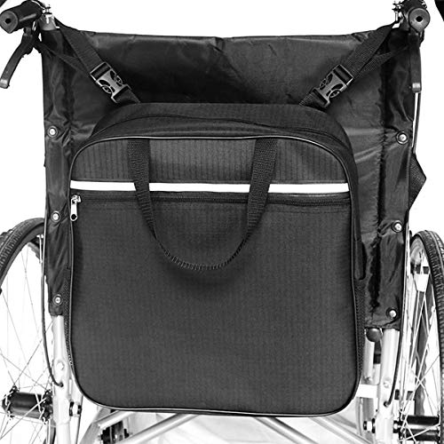 Bolsas para silla de ruedas, Bolsa de almacenamiento, Adecuado para sillas de ruedas, Sillas de ruedas eléctricas, Andadores, Bicicletas.