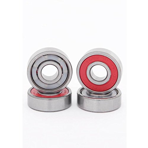 Bones Bearings Bearings Bones Red - Rodamiento de Skateboard, Color incoloro, Talla 2 x 0.5 x 2