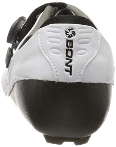 Bont Rennradschuhe Vaypor S, Zapatillas de Ciclismo de Carretera Unisex Adulto, Blanco, 42 EU