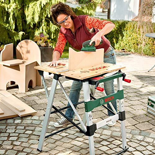 Bosch Home and Garden 0.603.B05.200 Mesa de trabajo, Negro, Verde, Metálico, 553 mm