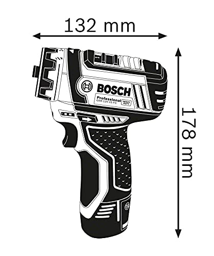 Bosch Professional 12 V System Atornillador GSR 12 V-15 FC, Batería de 1 x 2.0Ah, Cargador Rápido GAL12 V-20, 3x Accesorios de Portabrocas, 40 pcs, Juego de Accesorios, Maletín, Amazon Exclusive Set