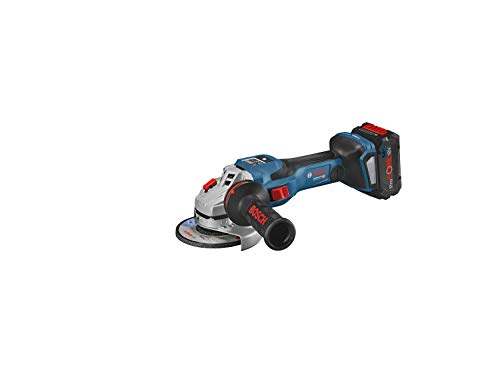 Bosch Professional BITURBO GWS 18V-15 SC - Amoladora angular a batería (18V, disco Ø 125, velocidad variable, Connectivity, sin batería, en L-BOXX)