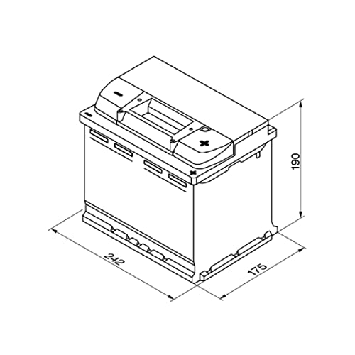 Bosch S4005 Batería de automóvil 60A/h-540A