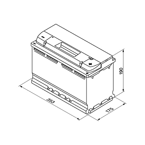 Bosch S4013 Batería de automóvil 95A/h-800A