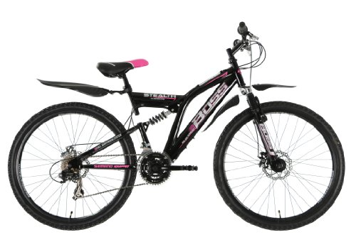 BOSS B2614094 - Bicicleta para Mujer, 26 in, Color Rojo